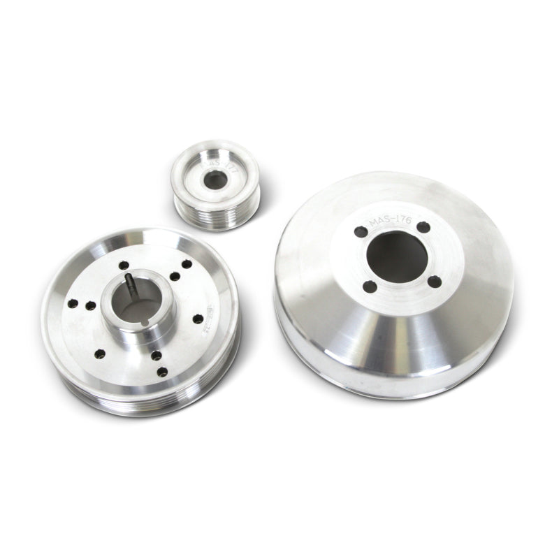 BBK 1555 Mustang 4.6 GT fits Cobra 96-01 Underdrive Pulley Kit - Lightweight CN