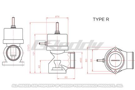GReddy 11501661 Type R Universal BOV Stiff Spring