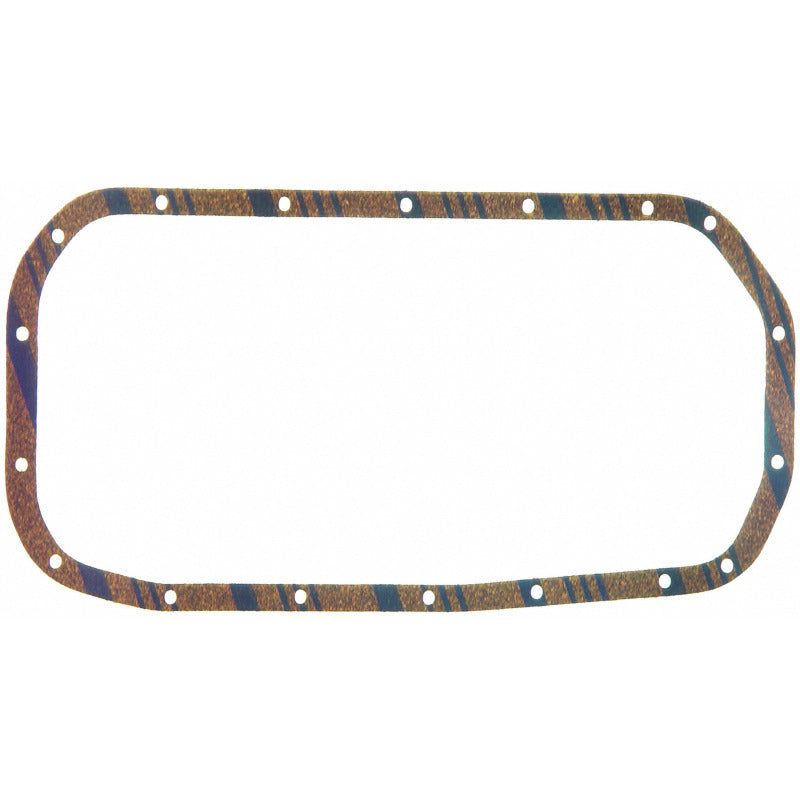 Fel-Pro OS30414C fits Hyundai Excel OS 30414 C Engine Oil Pan Gasket Set Blue Stripe cork-rubber