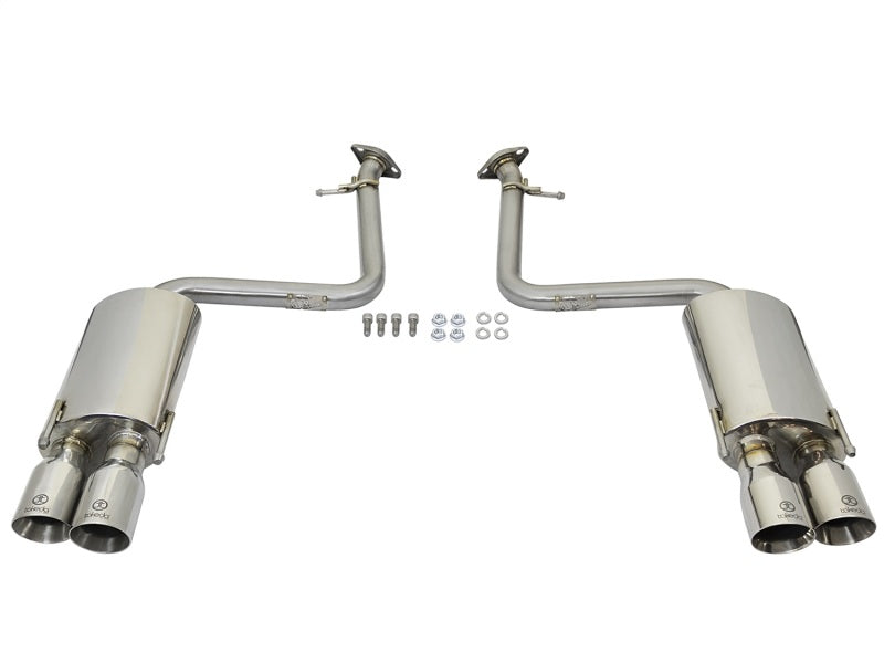 AFE 49-36037-P 16-17 fits Lexus RC 200T 2.0L (t) 2in. SS Axle-Back Exhaust Sys