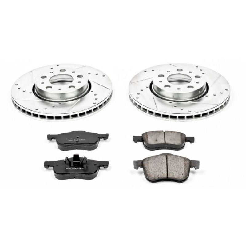 PowerStop K3004 fits Volvo 01-07 S60 Front Z23 Evolution Sport Brake Kit
