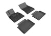 3D MAXpider 2012-2017 fits Hyundai Accent Kagu 2nd Row Floormats - Black