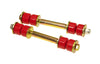 Prothane 19-408 Universal End Link Set - 4 1/4in Mounting Length - Red
