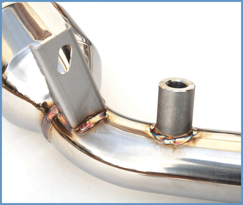 Invidia HS09N7ZTPCB 09+ Nissan 370Z / fits Infiniti G37 60mm High Flow Cat w/ Br