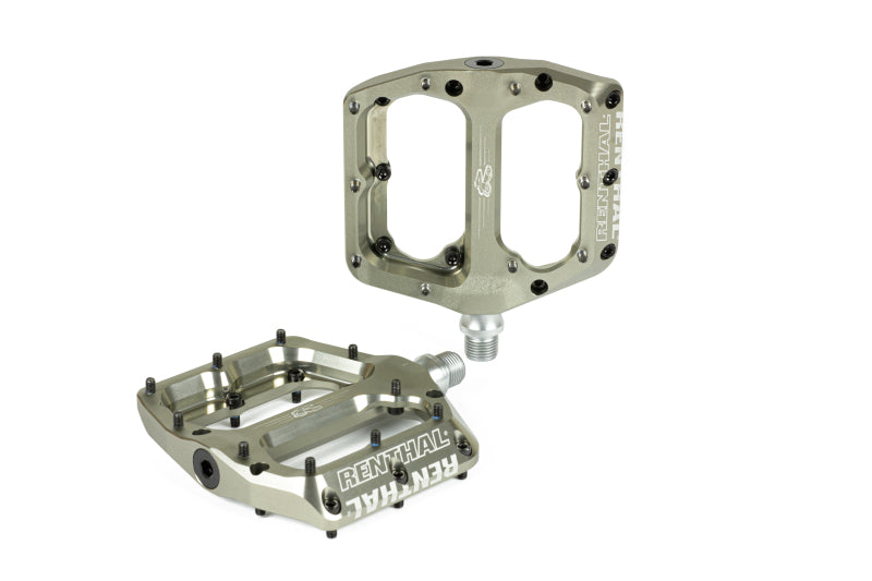Renthal PD10001-002-01 fits Revo-F Flat Pedal - Aluminum Gold