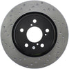 Stoptech 128.40092R Sport Cross Drilled Brake Rotor - Front Left