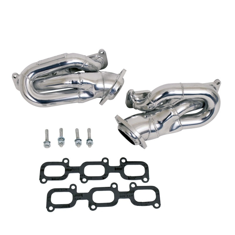 BBK 14420 Mustang 3.7 V6 Shorty Tuned Length Exhaust Headers - 1-5/8 Silver Cer