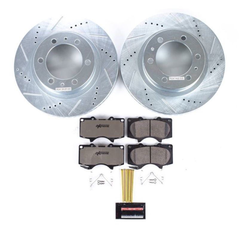 PowerStop K137-36 03-09 fits Toyota 4Runner Front Z36 Truck & Tow Brake Kit