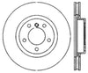 Stoptech 126.34038CSL 95-99 BMW M3 E36 / 98-02 Z3 M Series Front Left Cryo Sport Slotted Rotor