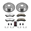 PowerStop K2065 36 03 fits Chevrolet Express 2500 Rear Z36 Truck & Tow Brake Kit