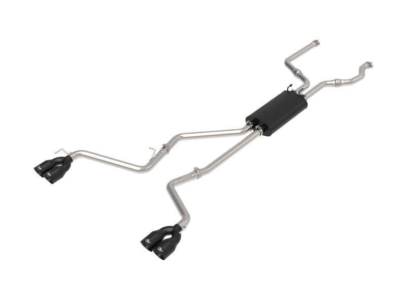 AFE 49-33139-B orce-Xp 2.5in. 304 SS C/B Exhaust 20-21 fits Ford Explorer V6-3.