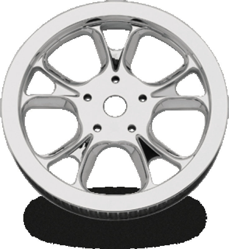 Performance Machine 0093-6266GATL-CH Belt Pulley 66T x 1in Gatlin - Chrome