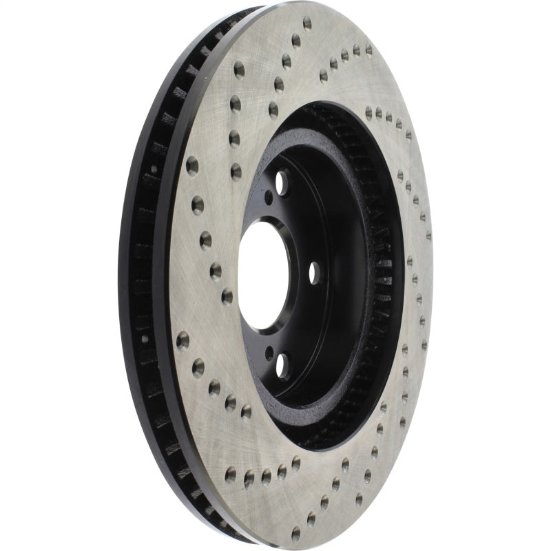 Stoptech 128.44146CL 07-13 Lexus ES 250/ES 300/ ES330/ES350 SportStop Drilled Left CRYO Front Rotor