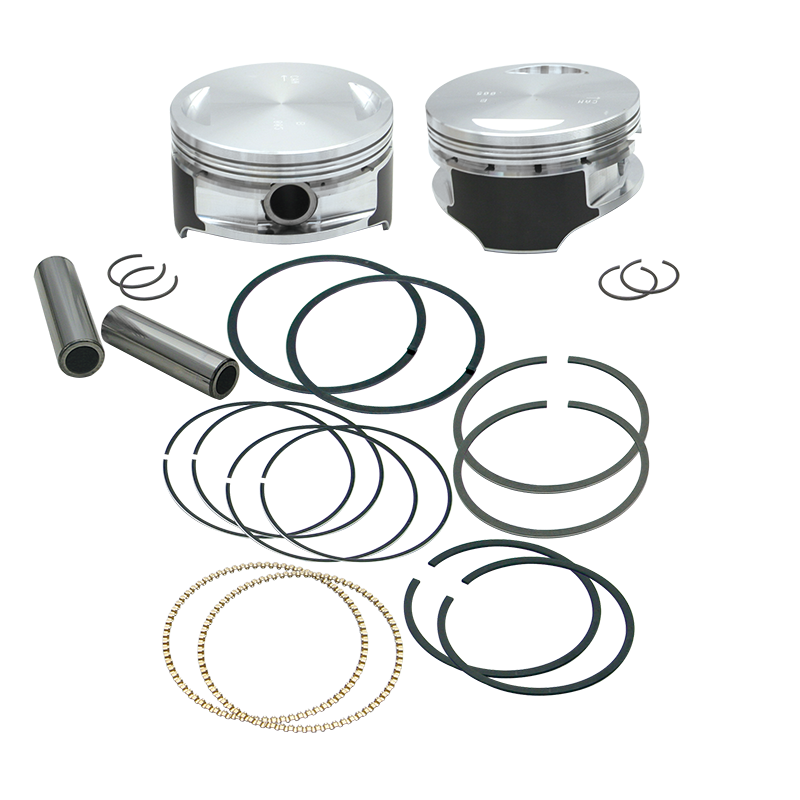 S&S Cycle 92-1214 1999+ BT 106in Forged Stroker Pistons - .005in