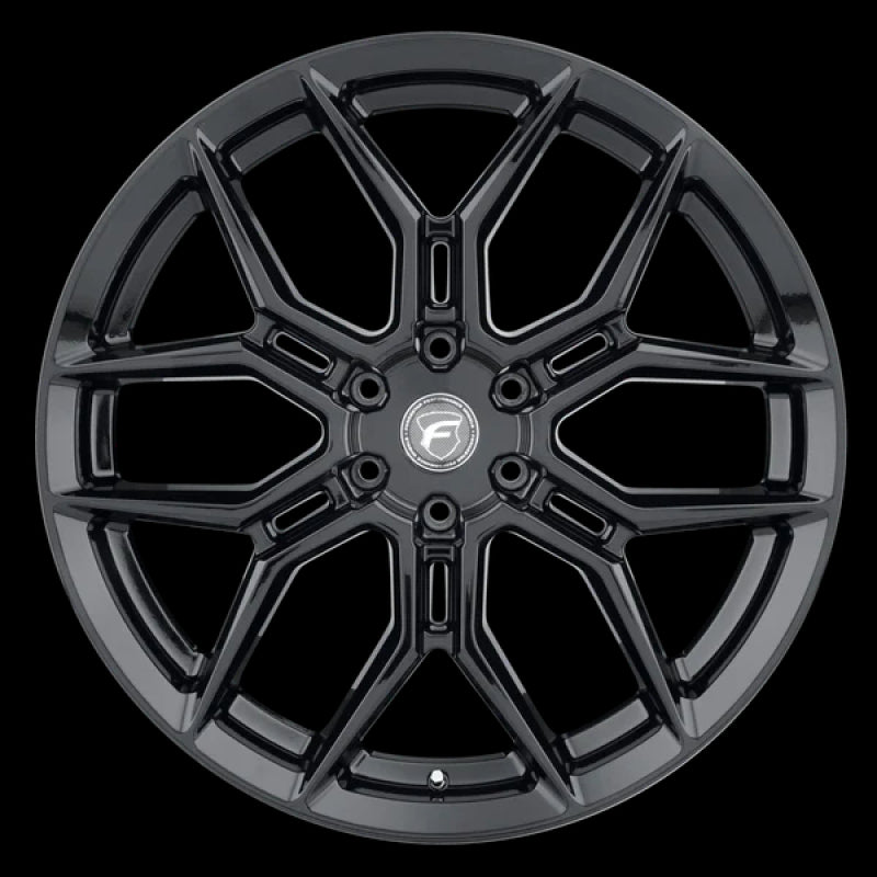 Forgestar F03140084P30 X12 24x10 / 6x139.7 BP / ET30 / 6.68 BS Gloss Black Wheel