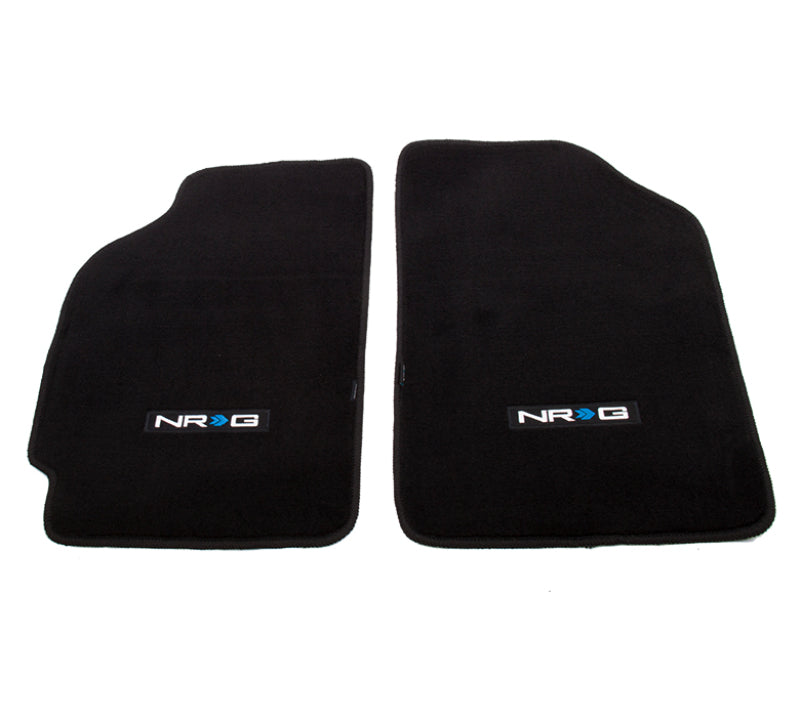 NRG FMR-110NRG Floor Mats - fits Honda 88-91 Civic CRX (NRG Logo) - 2pc.