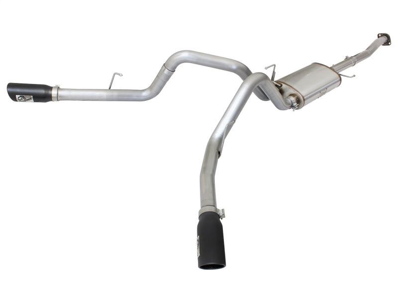AFE 49-43074-B rce XP Exhaust 3in SS Dual Side Exit CB w/ Black Tips 2015 fits