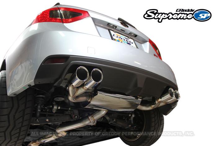 GReddy 10168200 09-14 fits Subaru STI Hatchback Supreme SP Exhaust