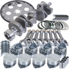 Eagle B13101L06068 fits Chevy 305 1Pc 3.480in Crank 5.700in I-Beam Rods 3.796in Pistons 168 Tooth FP Balanced Assembly