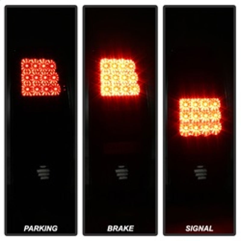 Spyder 5078001 fits Chevy 00-06 Suburban/Tahoe 1500/2500 LED Tail Lights Black