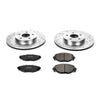 PowerStop K1373 fits Jaguar 02-08 X-Type Front Z23 Evolution Sport Brake Kit