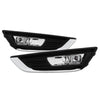 Spyder 5083012 fits Ford 15-20 Focus 2016 OEM Fog Lights W/Switch - Clear FL-FF
