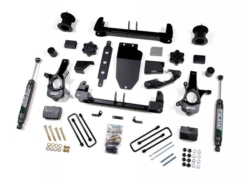 Zone Offroad ZONC27N 14-16 fits GM 1500 4WD 4.5in Cast Steel Arms