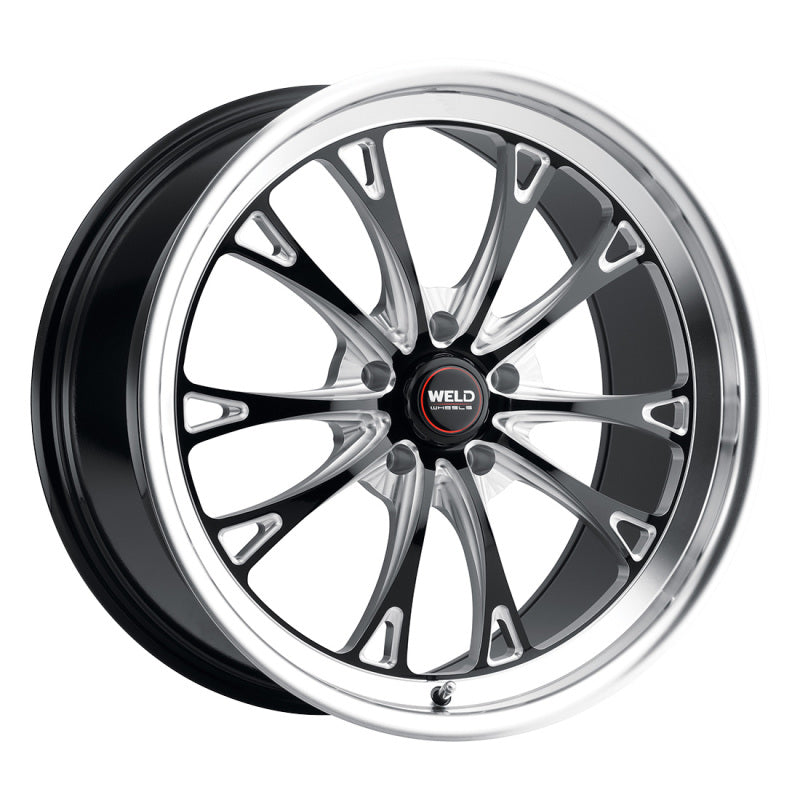 Weld S15700575P38 S157 20X10.5 Belmont Drag 5X127 ET38 BS7.25 Gloss Black MIL D