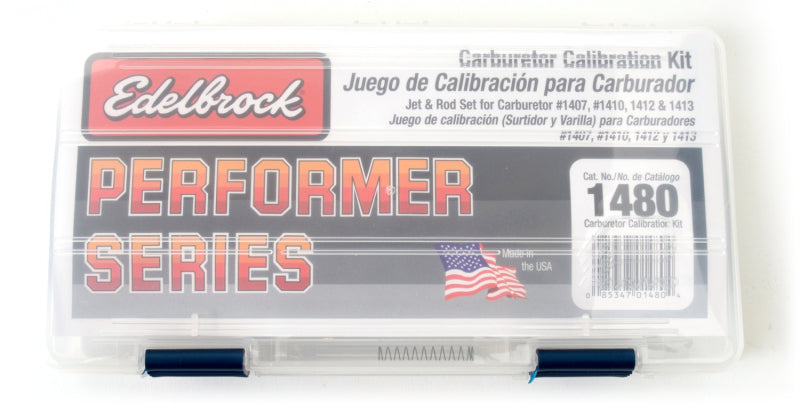 Edelbrock 1480 Jet / Rod Kit for 1407/1410/1412/1413