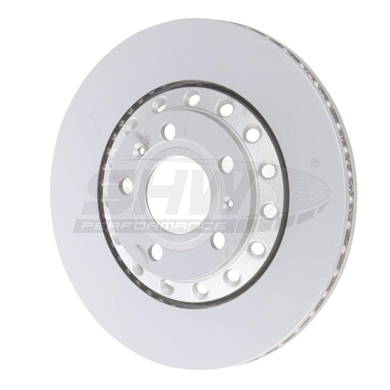 SHW Performance ARX34017 SHW 04-10 fits Audi A8 Quattro 4.2L Rear Smooth Monobloc Brake Rotor (4E0615601K)