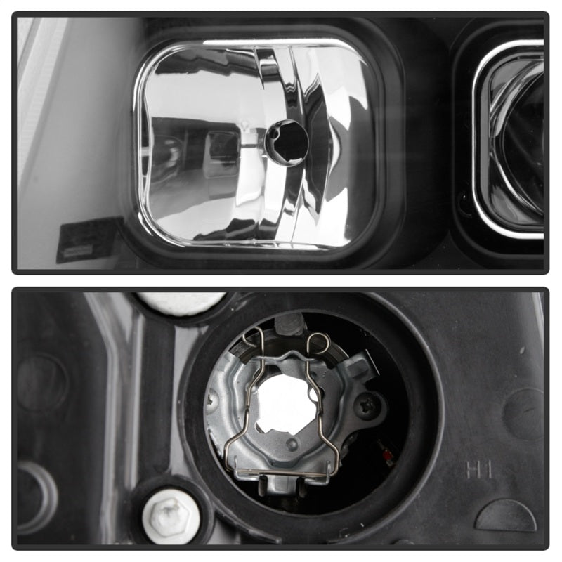 Spyder 5087515 fits Chevy 07-14 Suburban 1500/2500 Tahoe 07-14 LED Headlights B