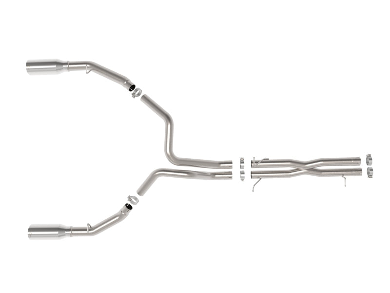AFE 49-32087-P its Dodge RAM 1500 Vulcan Series 304 Stainless Steel Cat-Back Ex