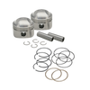 S&S 106-5780 Cycle 36-84 BT 3-7/16in x Up To 4-3/4in Stroke HC Piston Set - .070