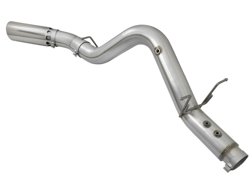 AFE 49-04085-P 5in DPF-Back Aluminized Steel Exhaust System w/Polished Tips 201