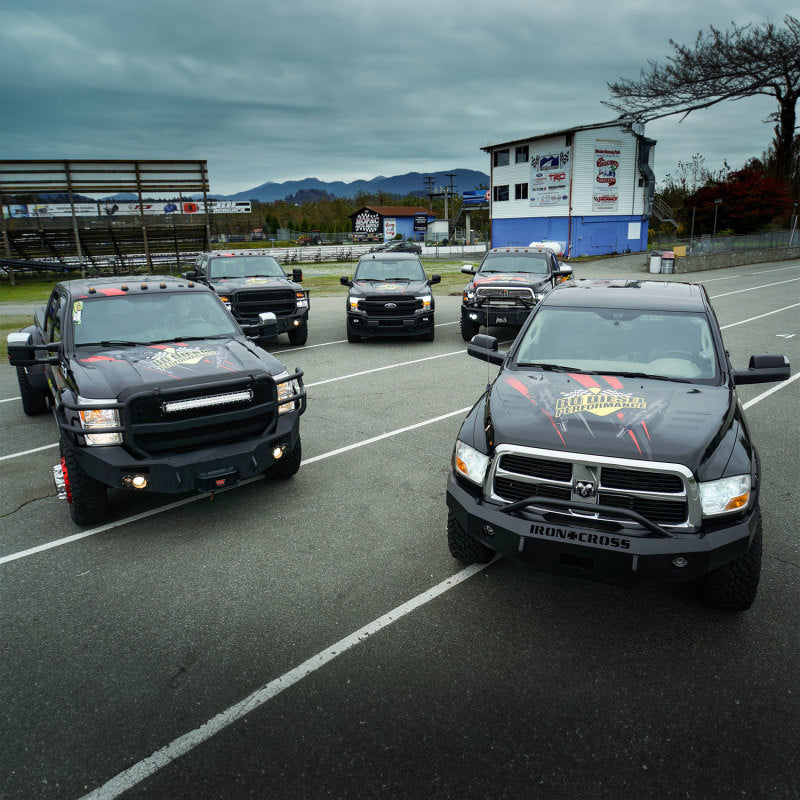 BD Diesel 1045984 fits Dodge 94-07 5.9L Cummins T3/T4 Turbo Mounting Kit (HX/HY/