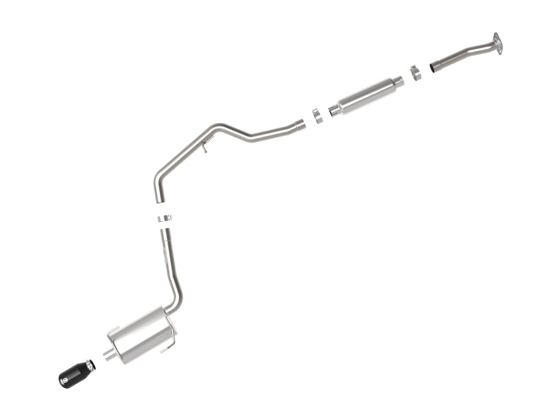 AFE 49-36052-B Takeda 12-16 fits Subaru Impreza 2.0L 2.5in 304SS CB Exhaust w/