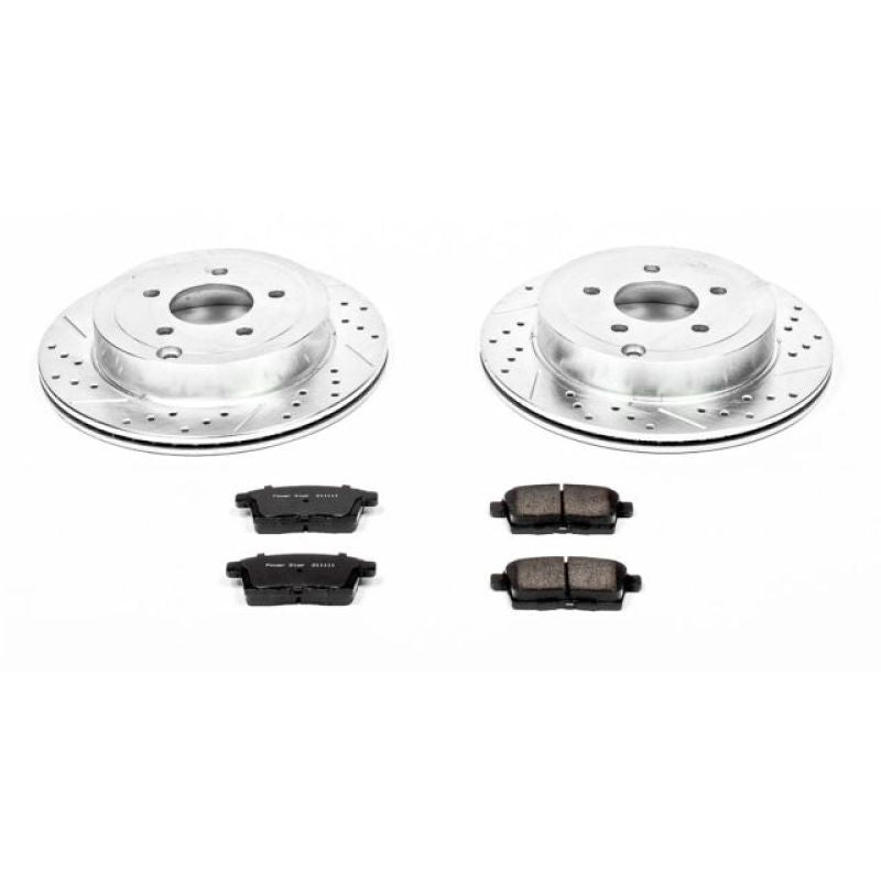 PowerStop K3060 fits Ford 07-10 Edge Rear Z23 Evolution Sport Brake Kit