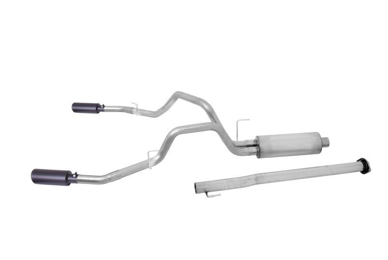 Gibson 69547B fits Ford 15-19 F-150 XL 5.0L 3in/2.5in Cat-Back Dual Split Exhau