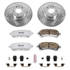 PowerStop K2369-26 02-03 fits Subaru Impreza Front Z26 Street Warrior Brake Kit