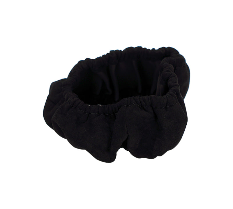 NRG SWC-001BK Steering Wheel Cover - Black Stretch Micro Fiber w/ NRG Tag