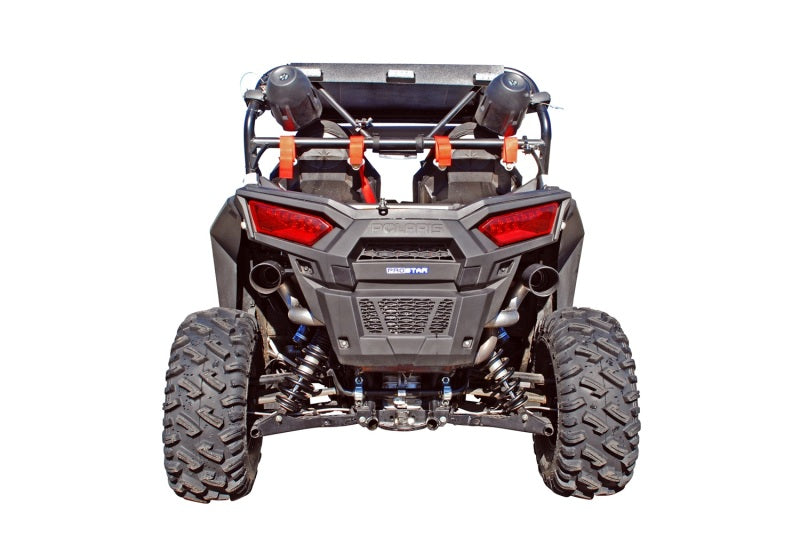 Gibson 98023 2015 fits Polaris RZR S 900 Base 2.25in Dual Exhaust - Stainless