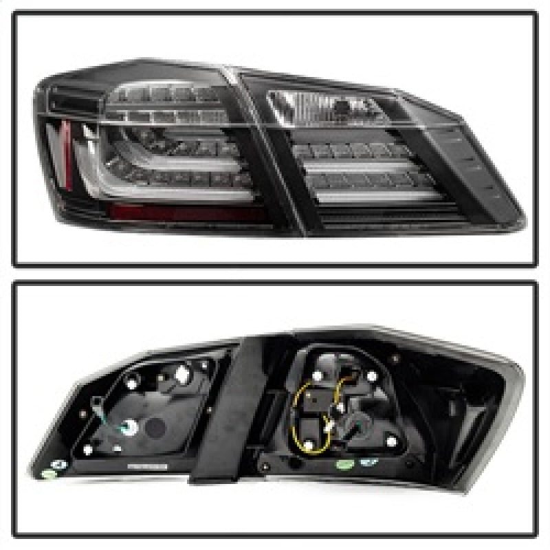Spyder 5082053 fits Honda 13-20 Accord 2015 4DR LED Tail Lights - Black ALT-YD-