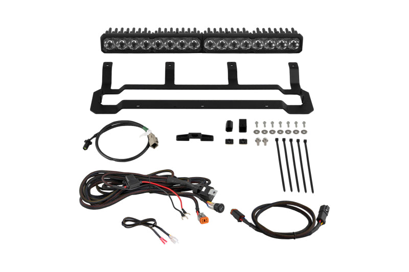 Diode Dynamics DD8736 4Runner 2025 TRD Pro Grille SS20 Sport White Driving