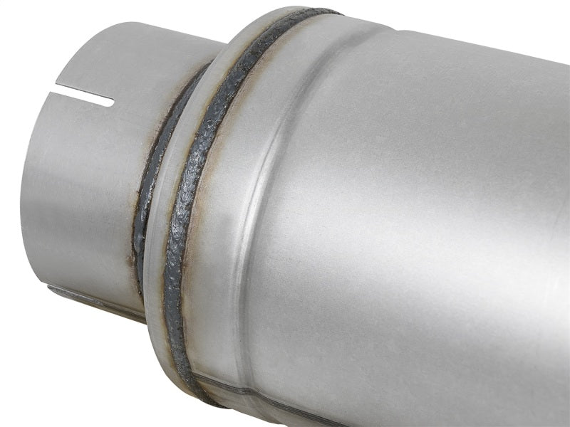 AFE 49M00023 Aluminized Steel Muffler 5in Center/Center 24in L x 7in Diameter -