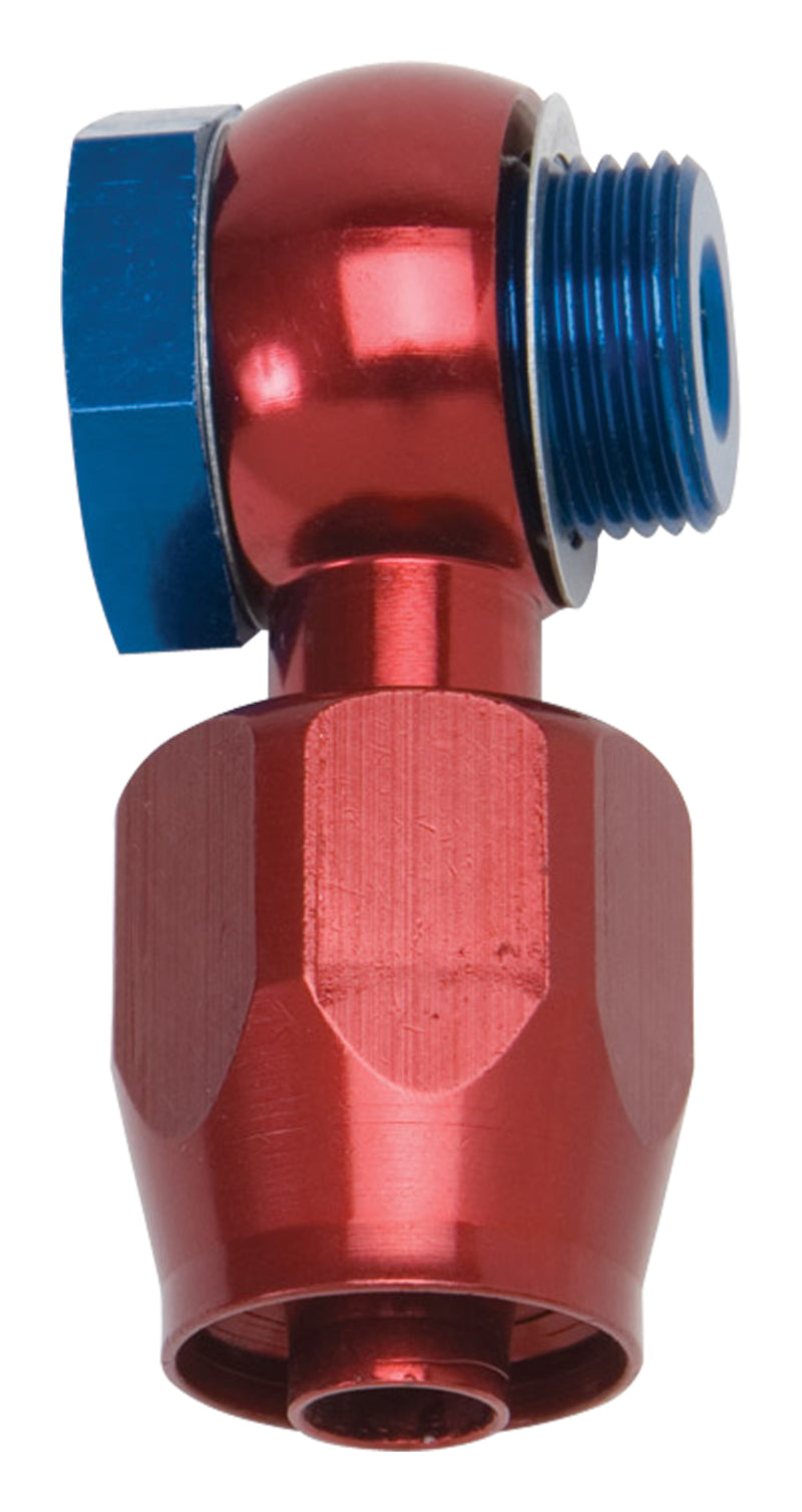 Russell 640230 Performance -6 AN Carb Banjo Adapter Fitting (Red/Blue)