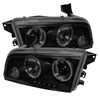 SPYDER 5078353 fits Dodge Charger Projector Headlights Halogen LED Halo LED Blk