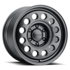 Nomad N501SB-78565+25 N501SB Convoy 17x8.5in / 6X135 BP / 25mm Offset / 87.1mm Bore - Satin Black
