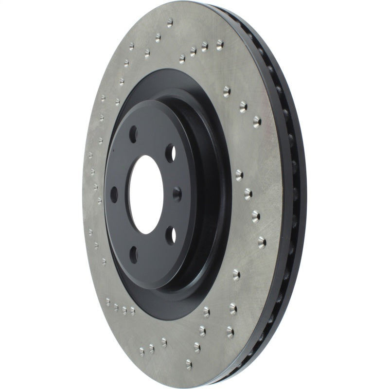 Stoptech 128.33137CR 12 Audi A6 Quattro/11-12 A7 Quattro/13 Q5/7-11/13 S4/12 S5 Rear Right Drilled Cryo Rotor