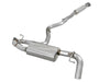 AFE 49-36803 Takeda 2.5in 304 SS Cat-Back Exhaust System fits Subaru Crosstrek