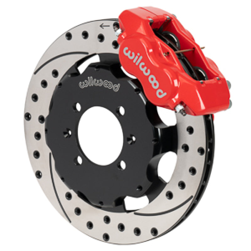 Wilwood 140-17937-DR fits Forged Dynalite Front Hat Kit 11.75in SRP Drilled/Slo